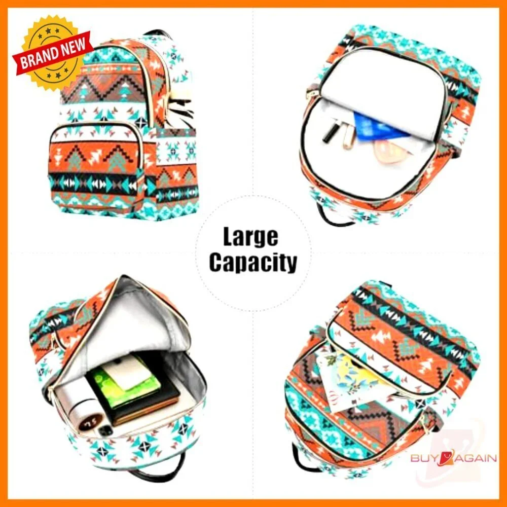 Quilted Mini Backpack Purse Lightweight Travel Casual Nylon